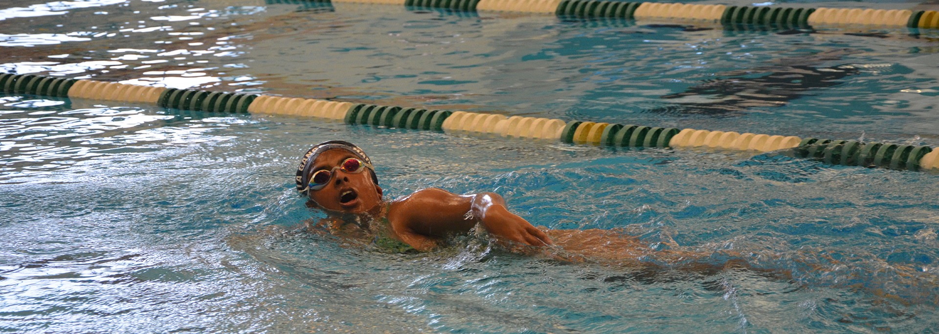 Harshita Ganga Competitive Swimmer Banner